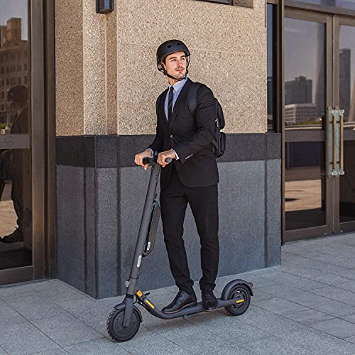Segway Ninebot E22 E45 Electric Kick Scooter, Lightweight and Foldable, Upgraded Motor Power, Dark Grey