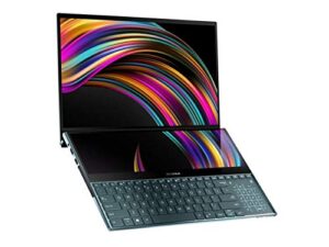 asus zenbook 15 ux581gv-xh77t entertainment laptop (intel i7-9750h, 32gb ram, 1tb ssd, rtx 2060, 15.6" fhd, win 10) (renewed)