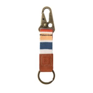 thread wallets cool keychain clip for men & women | key ring for wallets & keys (legacy)