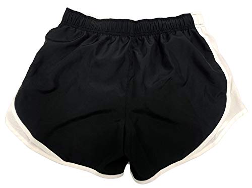 Women's Nike Black/White Drifit Tempo Shorts - XS