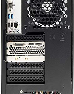 SkyTech Shadow Gaming Computer PC Desktop - Ryzen 5 3600 6-Core 3.6GHz, GTX 1660 Ti 6G, 500G SSD, 8GB DDR4 3000, RGB, AC WiFi, Windows 10 Home 64-bit, Black