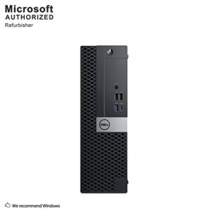 Dell Optiplex 7050 SFF Desktop PC Intel i7-7700 4-Cores 3.60GHz 32GB DDR4 1TB SSD WiFi BT HDMI Duel Monitor Support Windows 10 Pro Excellent Condition(Renewed)