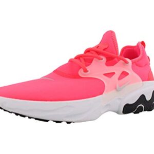 Nike React Presto Unisex Shoes Size 10, Color: Pink/White/Black