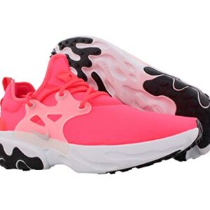 Nike React Presto Unisex Shoes Size 10, Color: Pink/White/Black