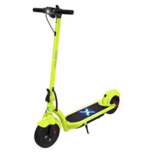 hover-1 alpha foldable electric scooter with 450w brushless motor, 18 mph max speed, 10” air-filled tires and 12 mile range