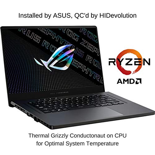 HIDevolution [2021] ASUS ROG Zephyrus G15 GA503QM 15.6" QHD 165Hz, 3.0 GHz AMD Ryzen 9 5900HS, RTX 3060, 24 GB 3200MHz RAM, 1 TB PCIe SSD, Eclipse Gray