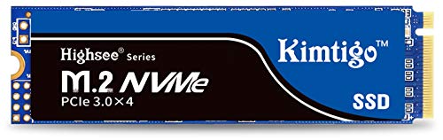 kimtigo 512GB SSD M.2 2280 NVMe Interface PCIe Gen 3x4 Internal Solid State Drive (Read/Write Speed up to 2500/1800 MB/s) 3D NAND KTP-660