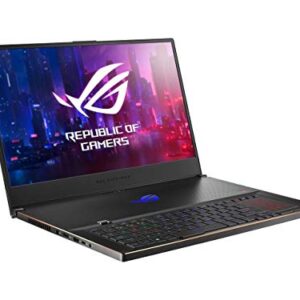 ASUS ROG Zephyrus S17 Gaming and Entertainment Laptop (Intel i7-10875H 8-Core, 32GB RAM, 8TB PCIe SSD, RTX 2080 Super Max-Q, 17.3" Full HD (1920x1080), WiFi, Bluetooth, Win 10 Pro) (Renewed)