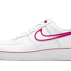 Nike Women's WMNS Air Force 1 '07 "Airbrush Pink, White/Fireberry, 7W