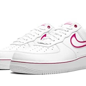 Nike Women's WMNS Air Force 1 '07 "Airbrush Pink, White/Fireberry, 7W