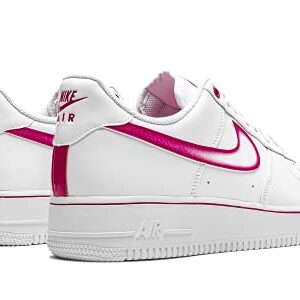 Nike Women's WMNS Air Force 1 '07 "Airbrush Pink, White/Fireberry, 7W