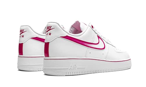 Nike Women's WMNS Air Force 1 '07 "Airbrush Pink, White/Fireberry, 7W