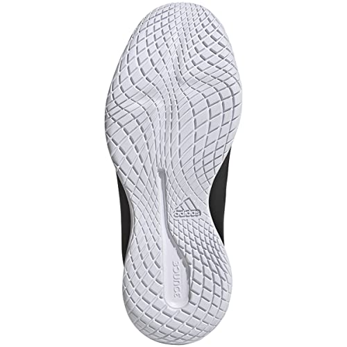 adidas Women's Novaflight Volleyball Sneaker, Core Black/White/White, 8