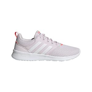 adidas Women's QT Racer 2.0 Running Shoe, Almost Pink/White/Turbo, 5.5