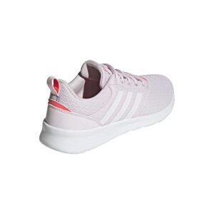 adidas Women's QT Racer 2.0 Running Shoe, Almost Pink/White/Turbo, 5.5