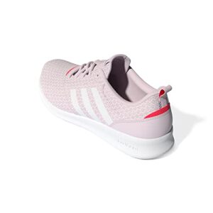 adidas Women's QT Racer 2.0 Running Shoe, Almost Pink/White/Turbo, 5.5