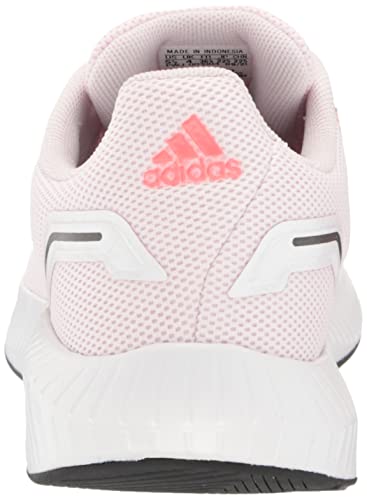 adidas Women's Runfalcon 2.0 Running Shoe, Almost Pink/Turbo/White, 9