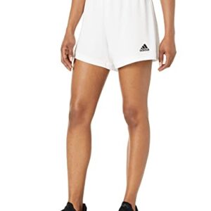adidas Women's Entrada 22 Shorts, White, Medium