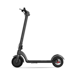 Jetson Knight Adult Electric Scooter, LCD Display, Removeable Rechargeable Battery, Thumb Throttle, Easy-Folding Mechanism, Up To 20 MPH, Range of up to 16 Miles, Ages 12+, Black, JKNGH1-BLK