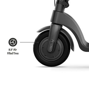 Jetson Knight Adult Electric Scooter, LCD Display, Removeable Rechargeable Battery, Thumb Throttle, Easy-Folding Mechanism, Up To 20 MPH, Range of up to 16 Miles, Ages 12+, Black, JKNGH1-BLK