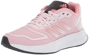 adidas women's duramo sl 2.0 running shoe, almost pink/wonder mauve/acid red, 9