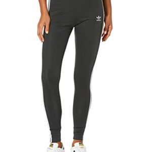 adidas Originals Women's Adicolor Classics High Shine Leggings Black Small