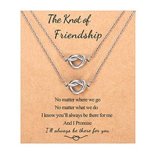 best friend friendship gifts for women best friends knot friendship necklace for 2 teen girls jewelry, teenage girls gifts ideas year old girls birthday christmas gifts for teen girl gifts bff friend sisters, cute things for teen girls trendy stuff