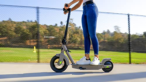 Razor C25 SLA Electric Scooter – Large Air-Filled Tires, Up to 15 MPH, Durable, Foldable, Up to 10 Miles Range, Adult Electric Scooter for Commute & Recreation