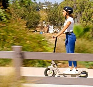 Razor C25 SLA Electric Scooter – Large Air-Filled Tires, Up to 15 MPH, Durable, Foldable, Up to 10 Miles Range, Adult Electric Scooter for Commute & Recreation