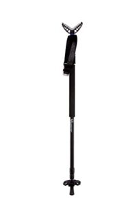 ameristep blind hub support stick and shooting stick | hunting blind stabilizer & shooting stick, black