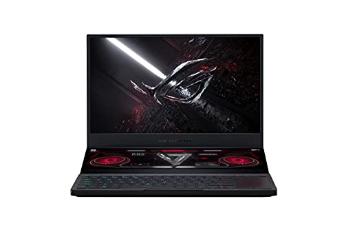 ASUS ROG Zephyrus Duo SE 15 Gaming Laptop, 15.6” 300Hz FHD IPS Type Display, NVIDIA GeForce RTX 3080, AMD Ryzen 9 5900HX, 32GB DDR4, 1TB PCIe SSD, Per-Key RGB Keyboard, Windows 10 Pro, GX551QS-XS98