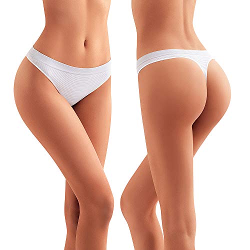 6 pack No Show thong pack for women thongs for women seamless thongs for women pack thong underwear women Multicolor