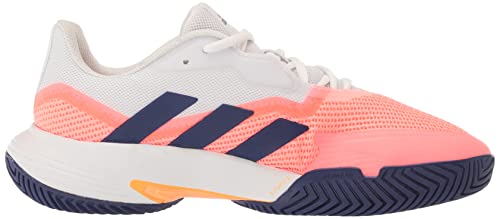 adidas Women's Courtjam Control Tennis Shoe, Acid Red/Legacy Indigo/Turbo, 7.5