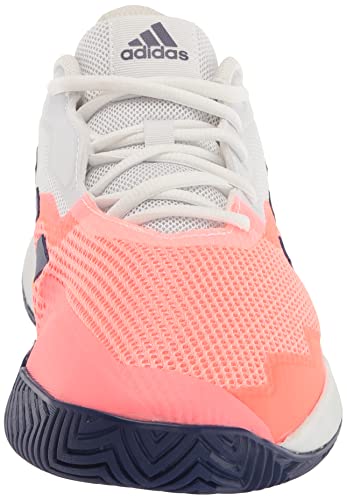 adidas Women's Courtjam Control Tennis Shoe, Acid Red/Legacy Indigo/Turbo, 7.5