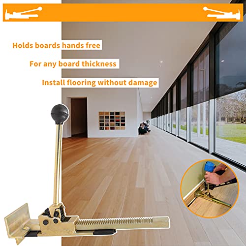 Flooring Jack Board Installation Tools - Professional Hardwood Power Flooring Jack Positioning Hand Tool for Installing