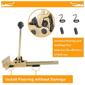 Flooring Jack Board Installation Tools - Professional Hardwood Power Flooring Jack Positioning Hand Tool for Installing