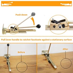 Flooring Jack Board Installation Tools - Professional Hardwood Power Flooring Jack Positioning Hand Tool for Installing