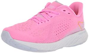 new balance women's fresh foam x tempo v2 running shoe, pink/white, 10