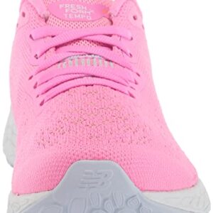 New Balance Women's Fresh Foam X Tempo V2 Running Shoe, Pink/White, 10