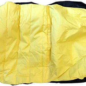 Virtionz Riding Lawn Mower Seat Cover (Medium) LP92324 Fits John Deere Mower Tractor & Gator Seats up to 15" High(Four Convenient Pockets)