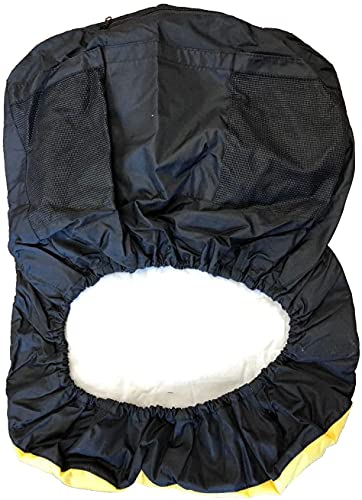 Virtionz Riding Lawn Mower Seat Cover (Medium) LP92324 Fits John Deere Mower Tractor & Gator Seats up to 15" High(Four Convenient Pockets)