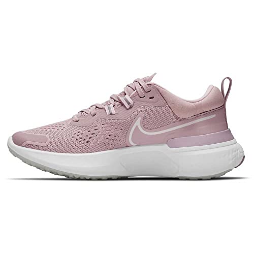 Nike Women's React Miler 2 Shoes, Plum Chalk/White-pink, 8.5