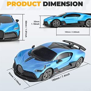 BEZGAR Bugatti Remote Control Car for Boys 8-12 - 1:24 Officially Licensed Bugatti Divo Racing Car Model Vehicle, Experience The Thrill of Bugatti with 2.4Ghz Bugatti Toy Car for Kids and Adults