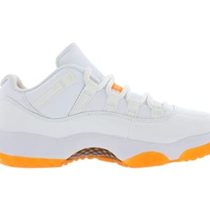 Nike Women's Air Jordan 11 Low WMNS Bright Citrus, White/Bright Citrus, 9W