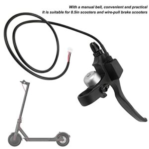 Brake Lever with Bell, 8.5in Electric Scooter Brake Handle Brake LeverReplacement