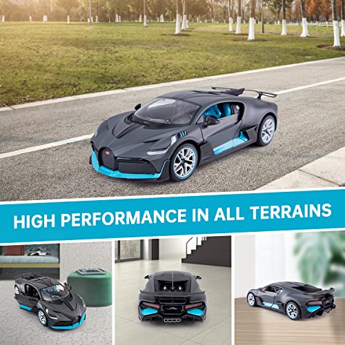 RASTAR RC Car | 1/14 Scale 2.4Ghz Bugatti Divo Radio Remote Control R/C Toy Car Model Vehicle for Boys Kids