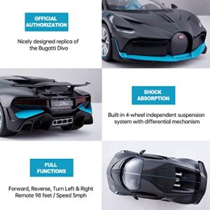 RASTAR RC Car | 1/14 Scale 2.4Ghz Bugatti Divo Radio Remote Control R/C Toy Car Model Vehicle for Boys Kids