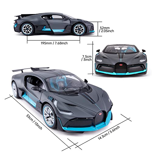 RASTAR RC Car | 1/14 Scale 2.4Ghz Bugatti Divo Radio Remote Control R/C Toy Car Model Vehicle for Boys Kids