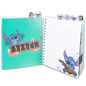 Walt Disney Studio Lilo and Stitch School Supplies Bundle - Disney Lilo and Stitch Journal Notebook For Kids Adults Stitch School Stuff Set with Tsum Tsum Stickers (Lilo and Stitch Notebook)