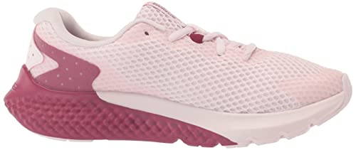 Under Armour Women's Charged Rogue 3 Running Shoe, Pink Note (600)/Wildflower, 8.5